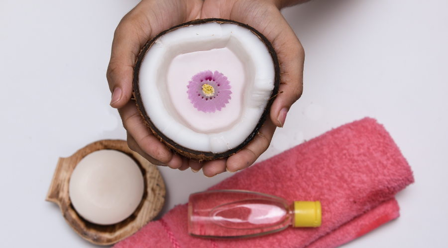 coconut oil for face