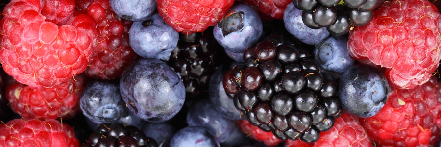 Berries strawberries blueberries raspberries for skin whitening