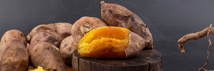 Sweet potatoes for skin whitening