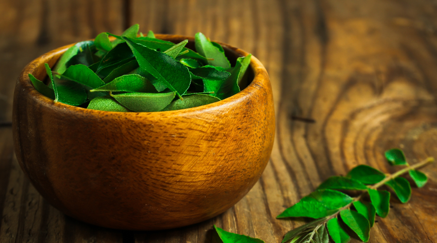 Curry leaves for hair