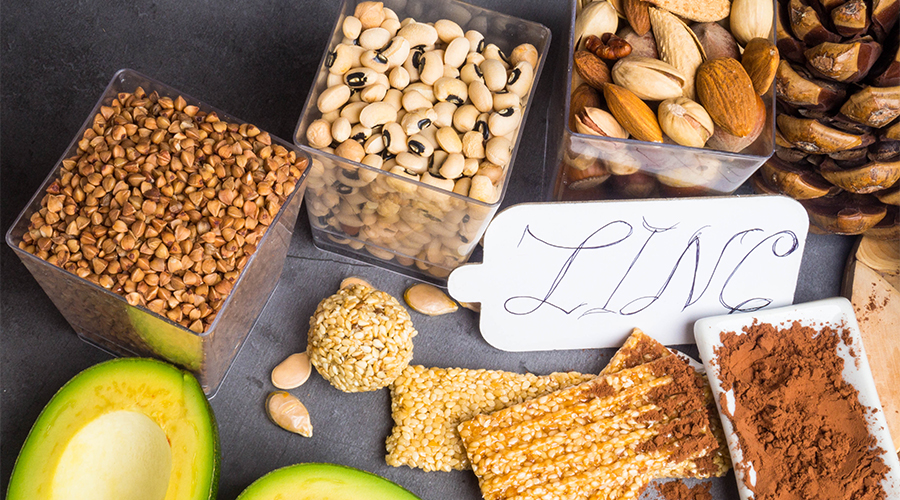 foods that contain zinc